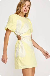 Strut & Bolt - Sunbeam Daisy Cut-out Mini Dress