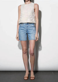 Greylin - Alba Lace Embroidered Tank Top