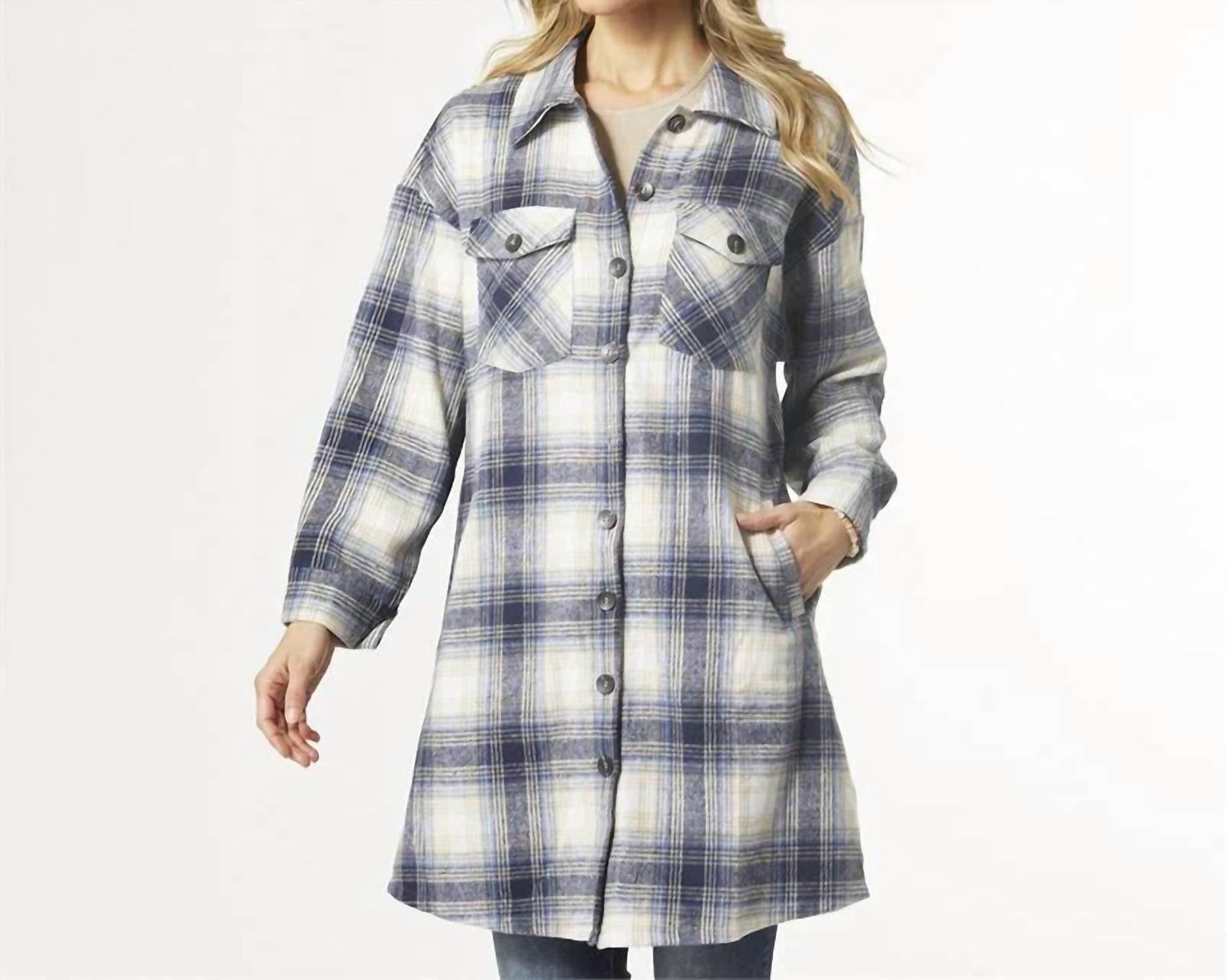 Coco + Carmen - Tamara Plaid Shacket