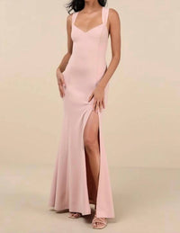 Lulus - Taline Strappy Mermaid Maxi Dress