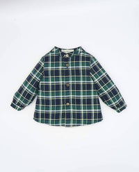 Fina Ejerique - Kid's Checkered Button Down Shirt