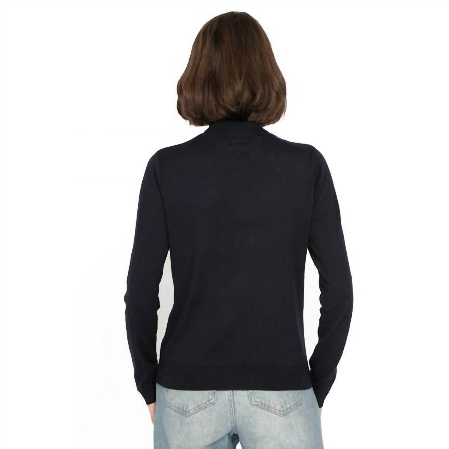 Minnie Rose - Long Sleeve Turtleneck Top
