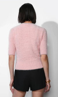 Greylin - Odette Fuzzy Knit Top