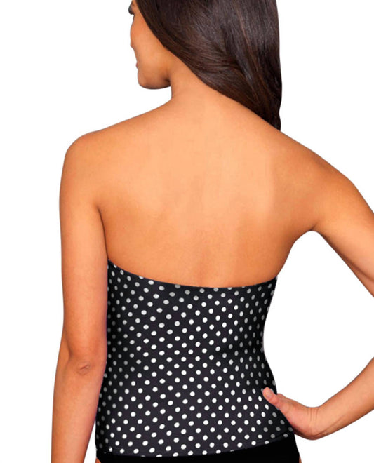 Kallure - Twist Front Bandeau Tankini Top
