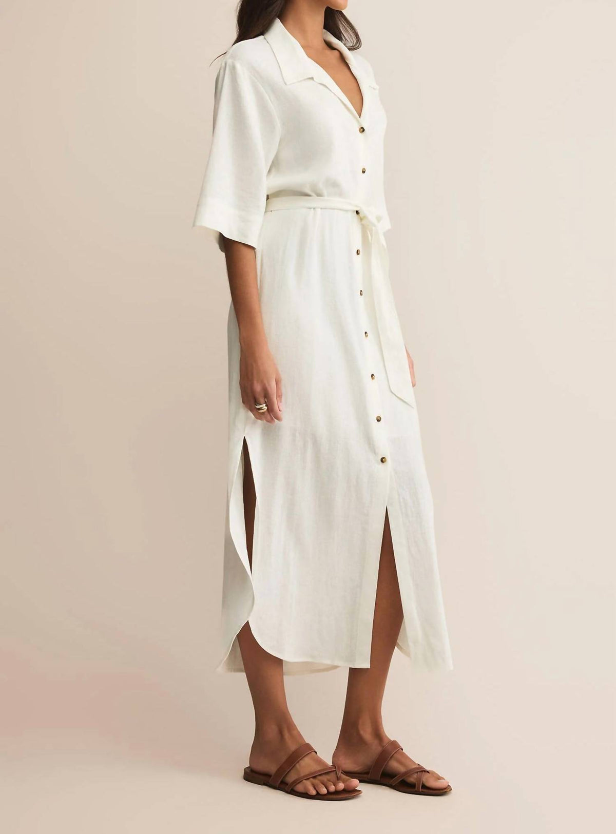 Z Supply - Brise Linen Midi Dress