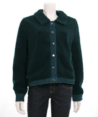 Skies Are Blue - Women's Faux Shearling Jacket