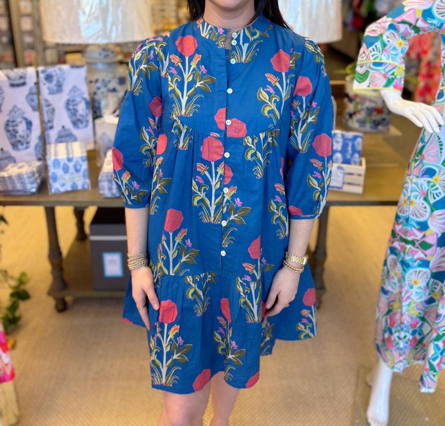 Thml - Floral Button Down Dress