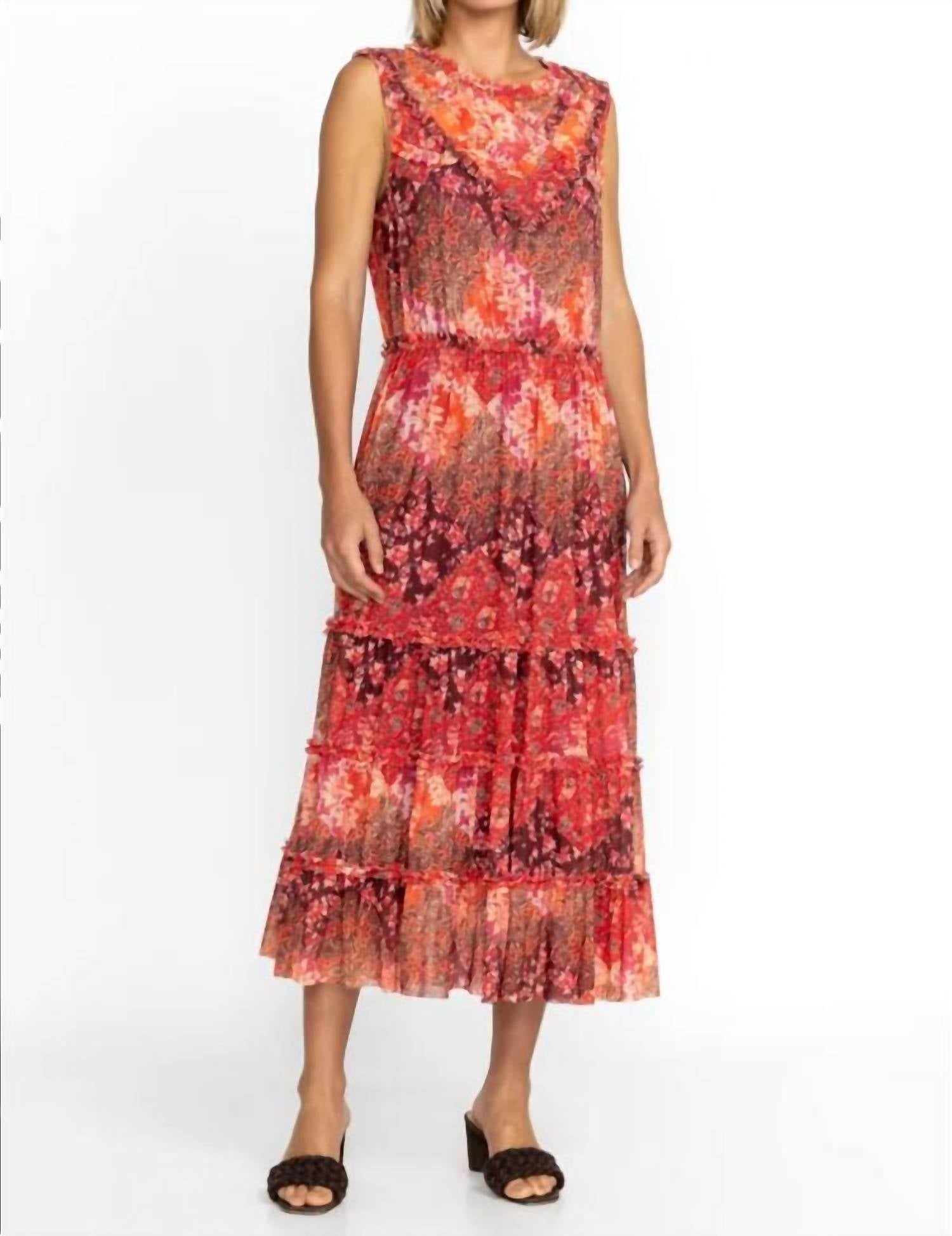 Johnny Was - Josephina Mesh Midi Dress