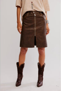 Free People - Sycamore Vegan Midi Skirt