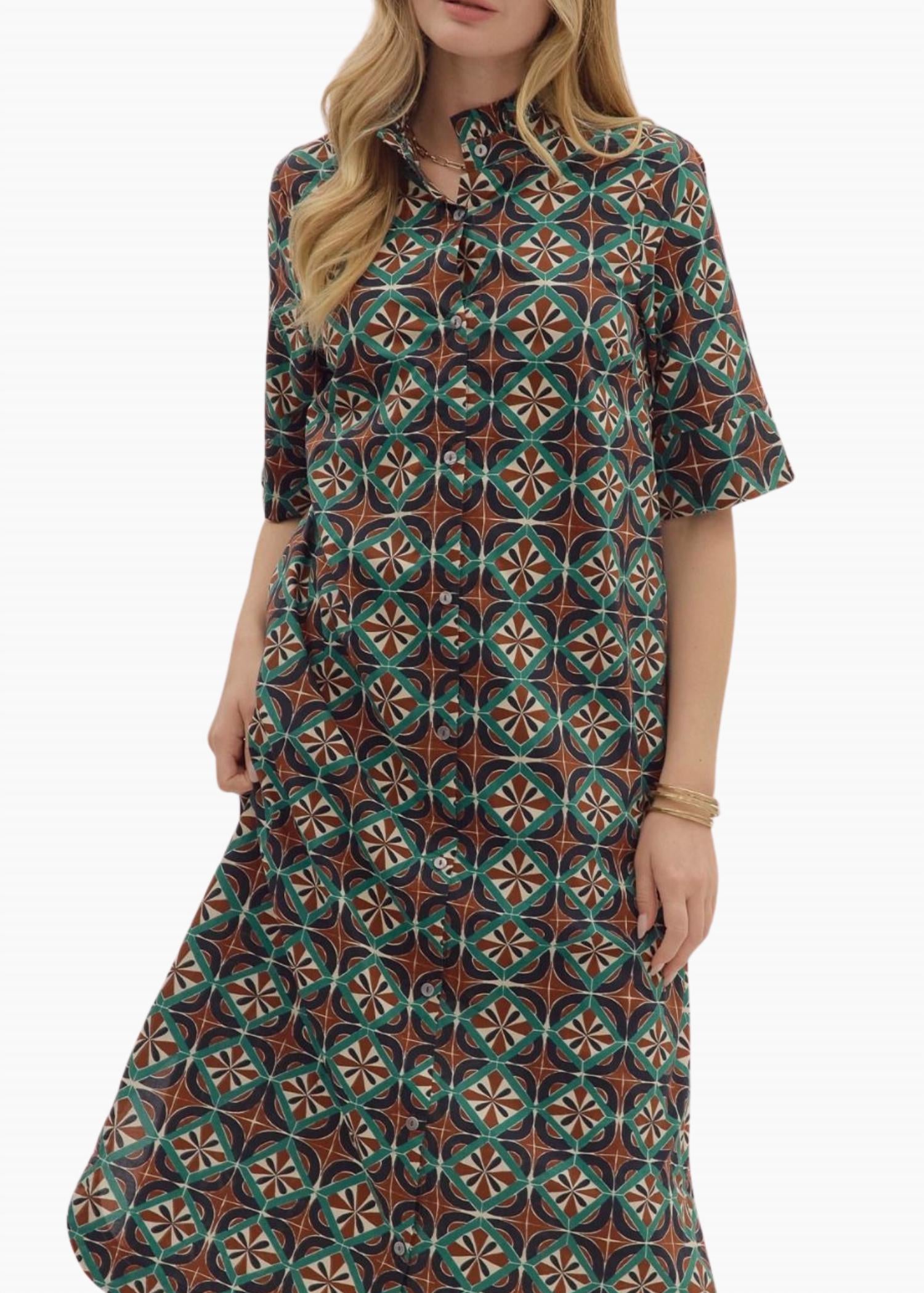 Entro - Natalie Midi Dress