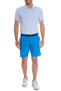 Robert Graham - Calder Geo Print Performance Golf Polo