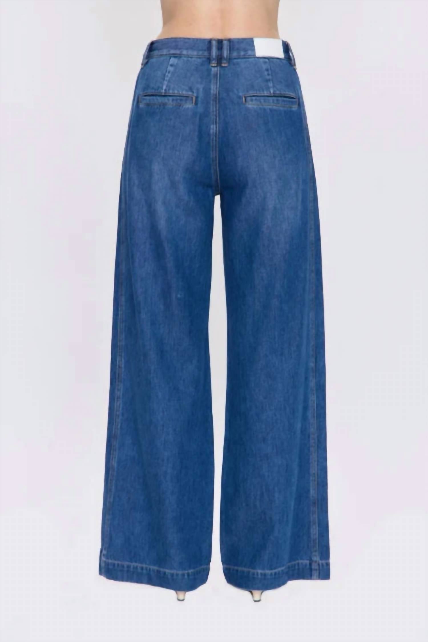 Pistola - Jadyn Low Slung Palazzo Jean