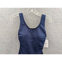 Dolfin Women's Aquashape Conservative Lap Suit in navy - women's swimwear - alternate view