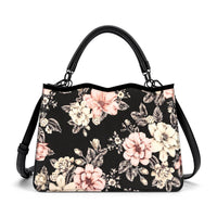 Like Dreams - Women's Violette Floral Print Crossbody Satchel Bag