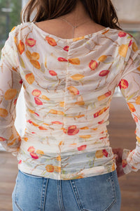 Mystree - Claire Floral Top