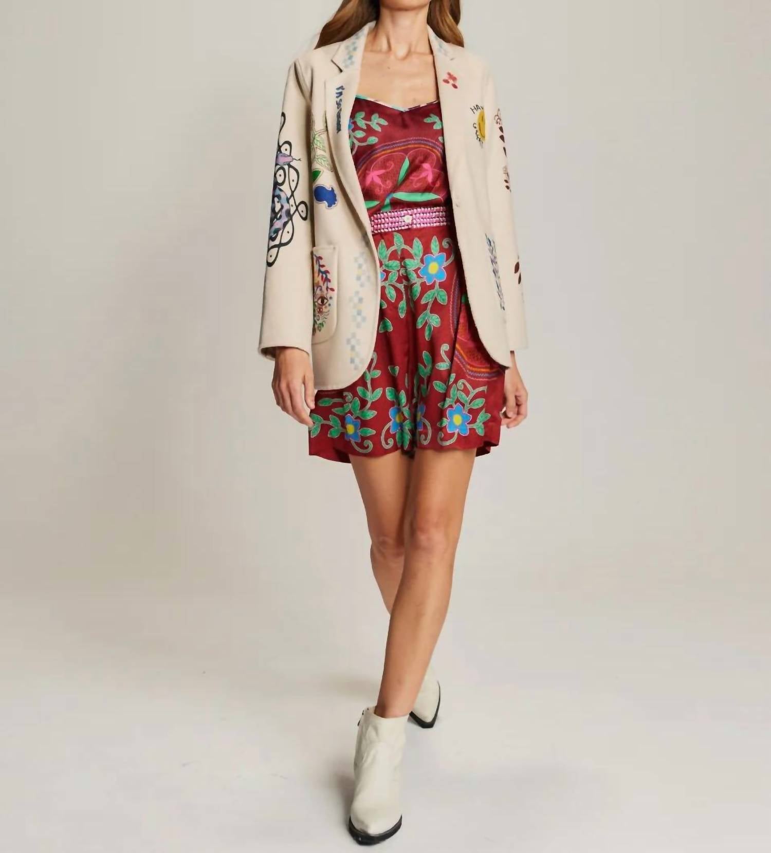 Me369 - Juliette Pleated Shorts