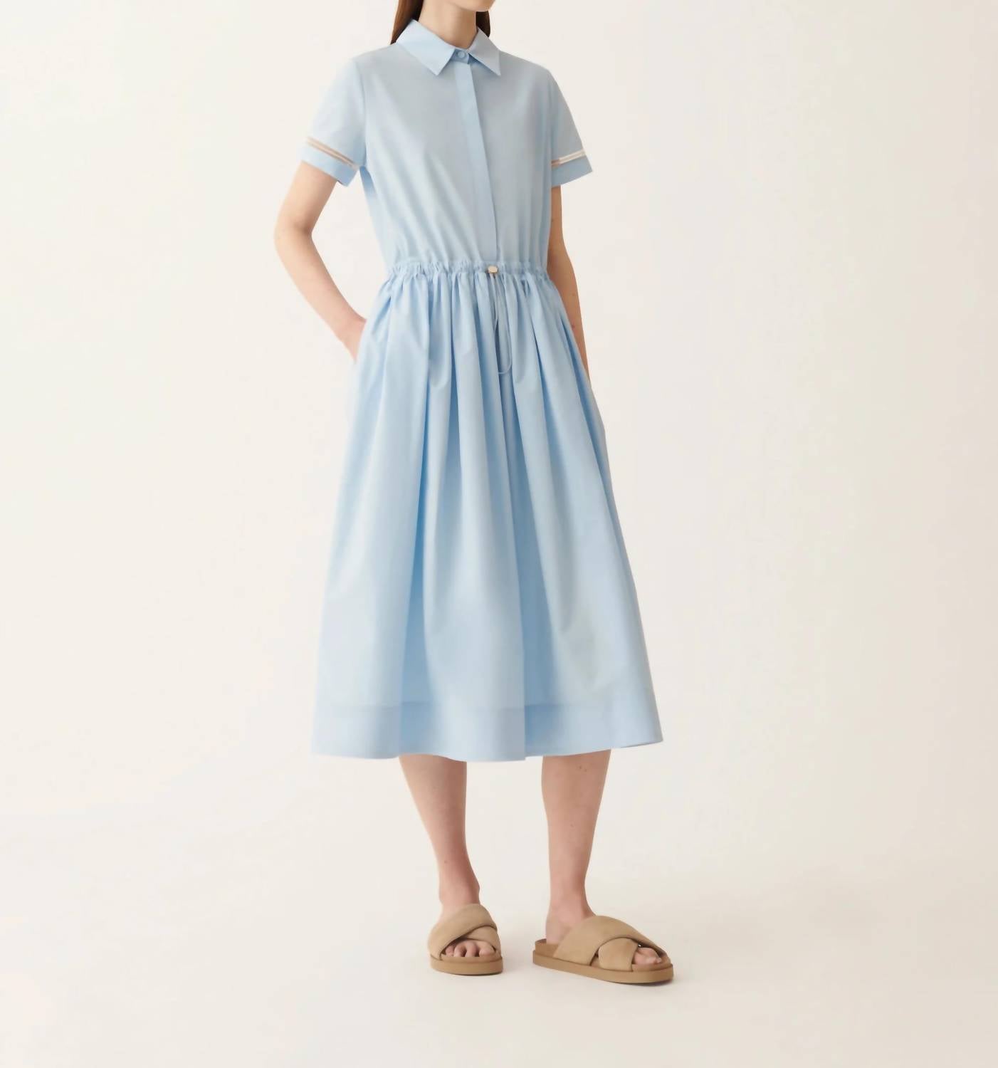 Fabiana Filippi - Poplin Short Sleeve Dress