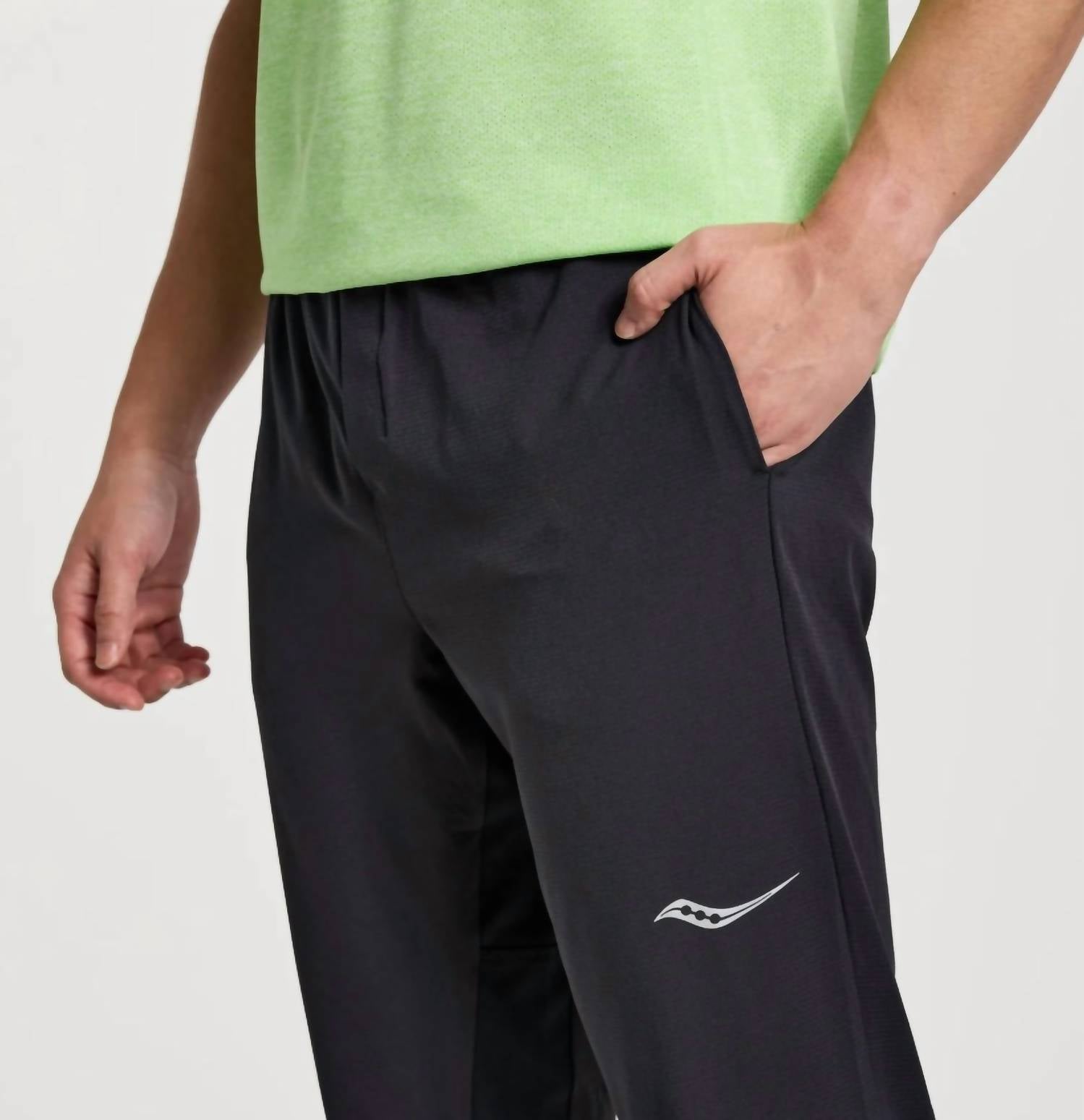SAUCONY Boston Pant in black - men's pants - view 4