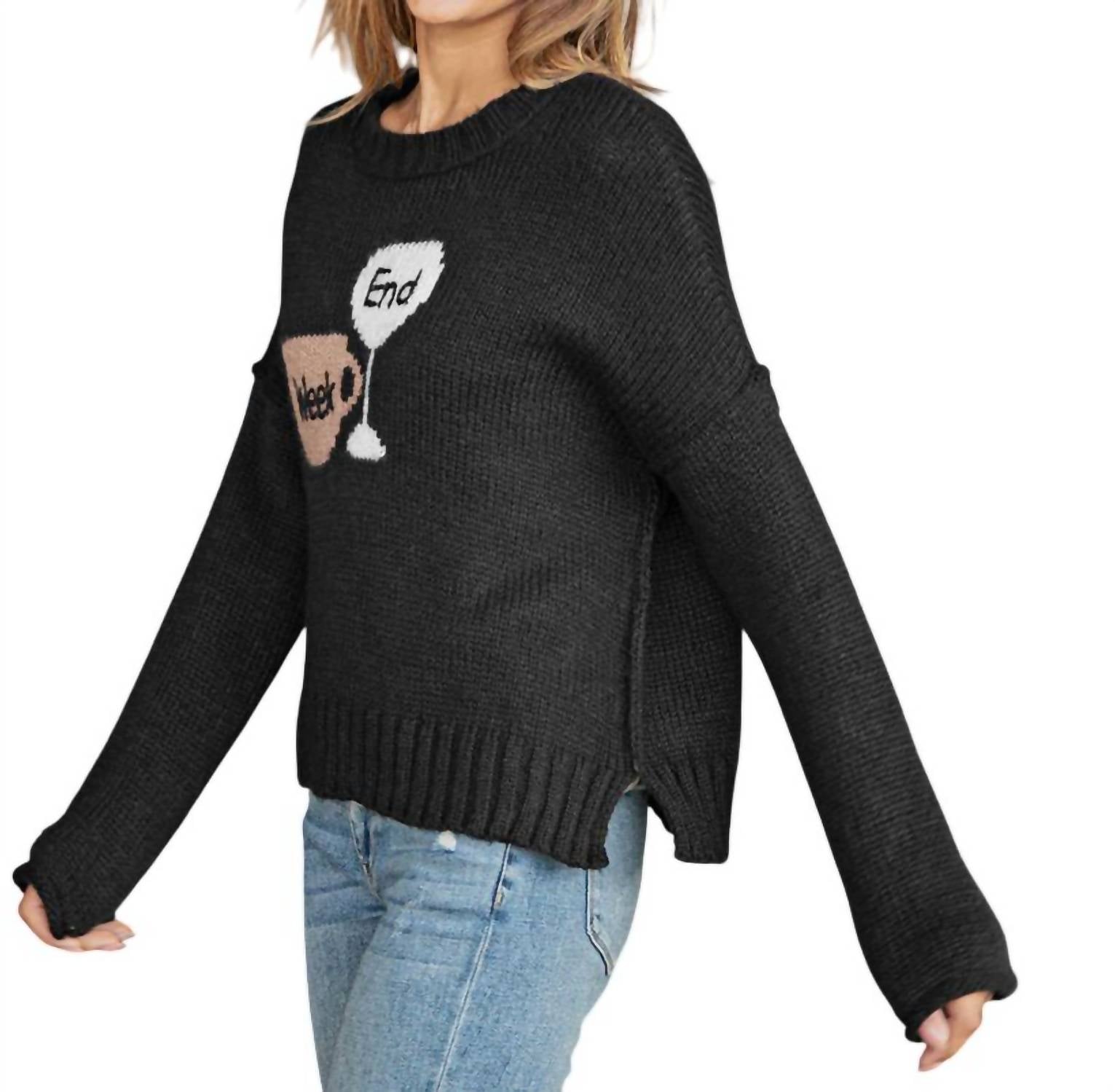 Wooden Ships - WEEK VS END CREW CHUNKY SWEATER