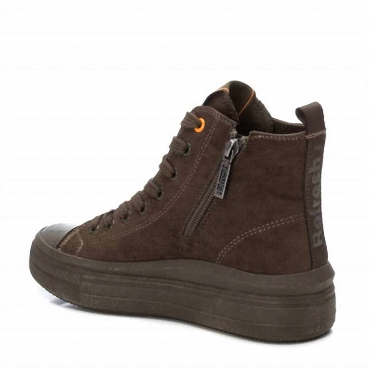 Refresh - Women's Casual High Top Suede Sneakers