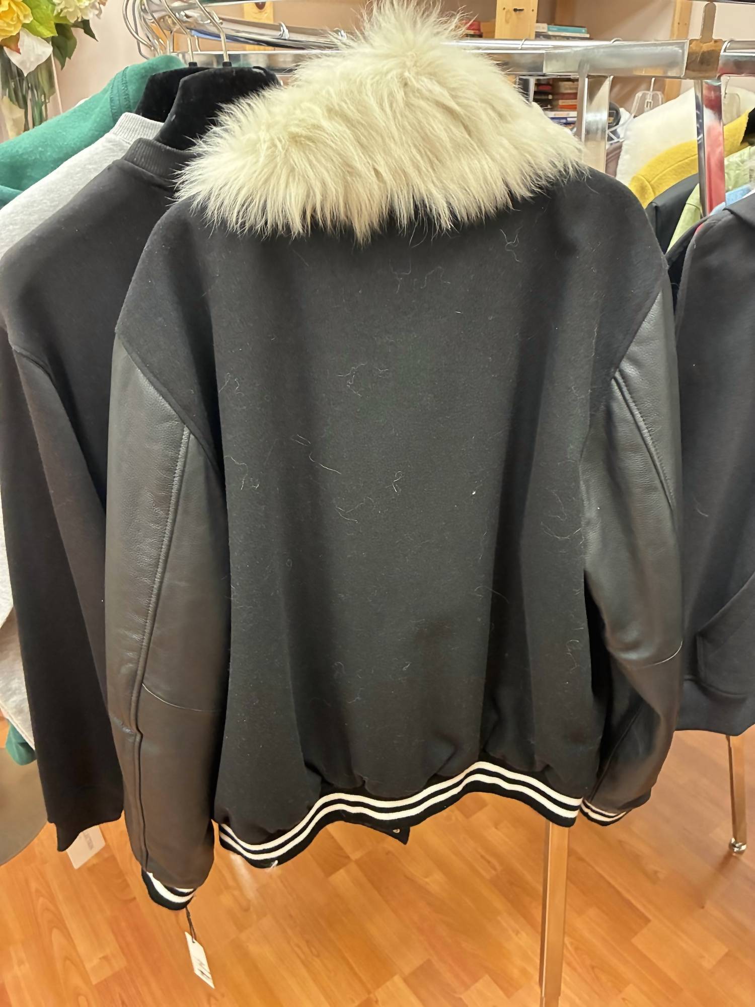 2Her2Him - Unisex - Detchable Fox Fur Jacket