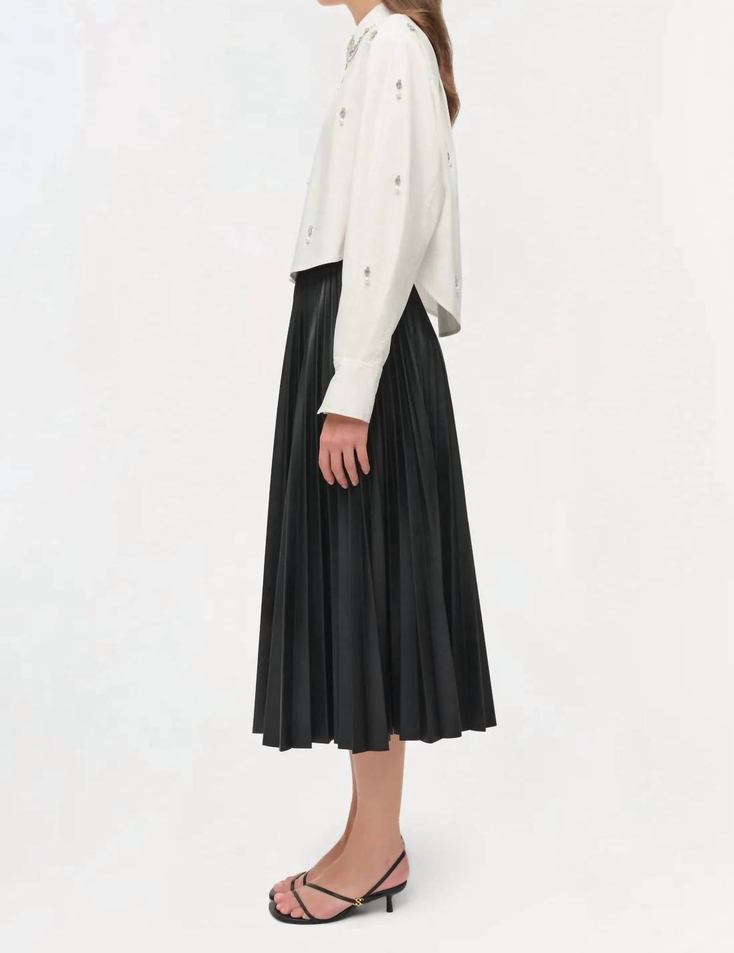 Simkhai - Renata Embellished Cotton Shirt