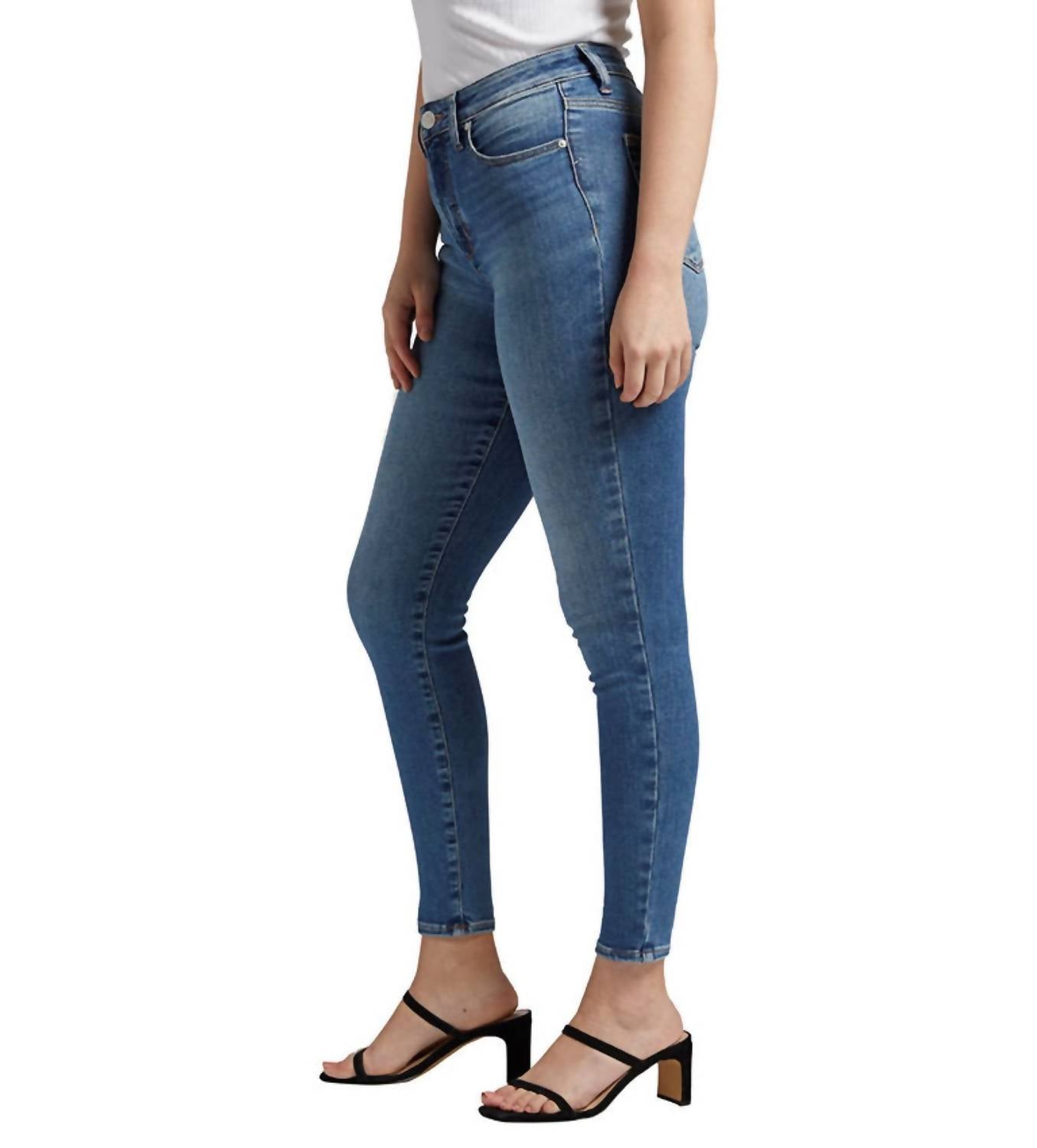 Jag - Women's Forever Stretch Fit High Rise Pull On Skinny Jean