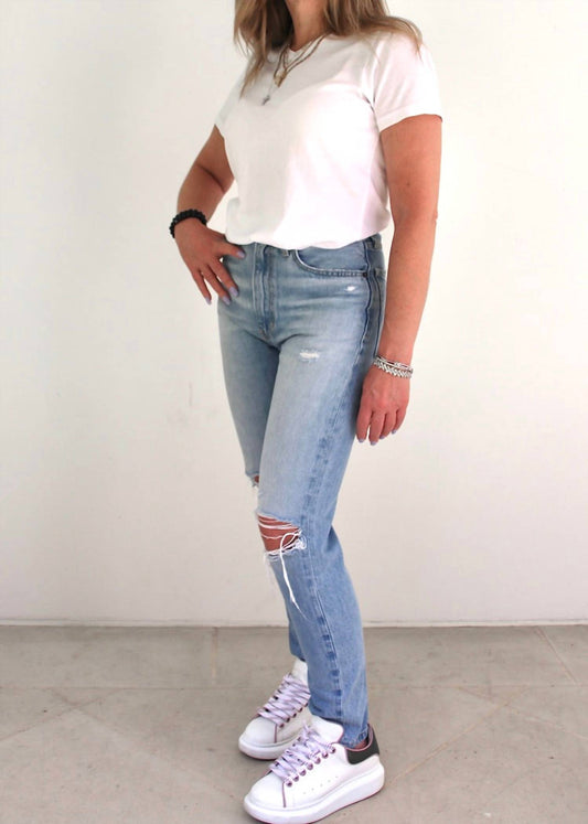 Etica - Marcella High Rise Slim Rip Current Jeans