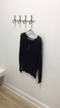 Sanctuary - women open knit sweater