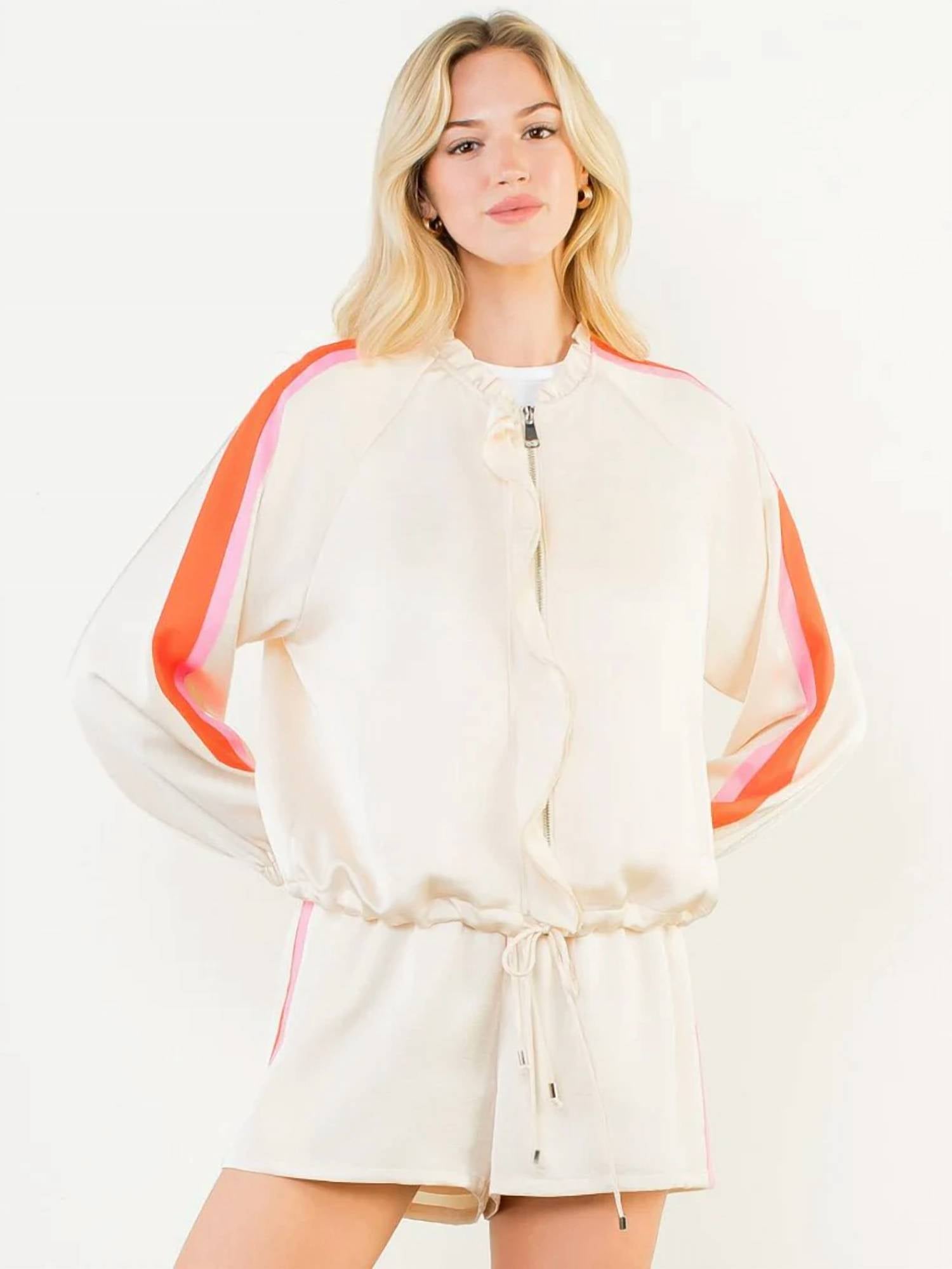 Thml - Striped Track Suit Jacket