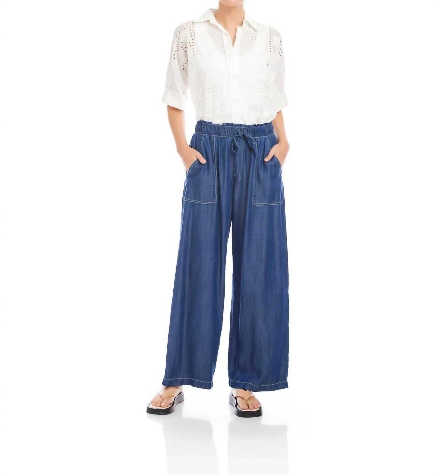 Fifteen Twenty - Kendra Patch Pocket Pants