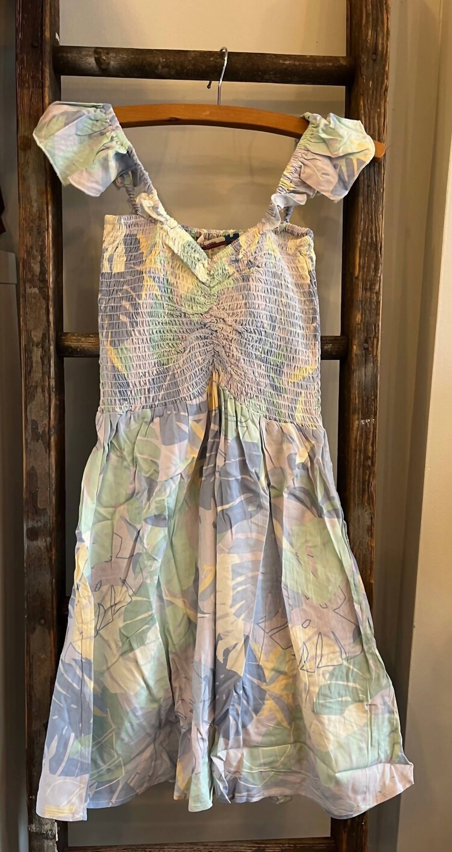 Vintage Havana - Kid's Tropical Print Sundress