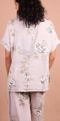 Gigi Moda - Sanremo High-low Short Sleeve Top