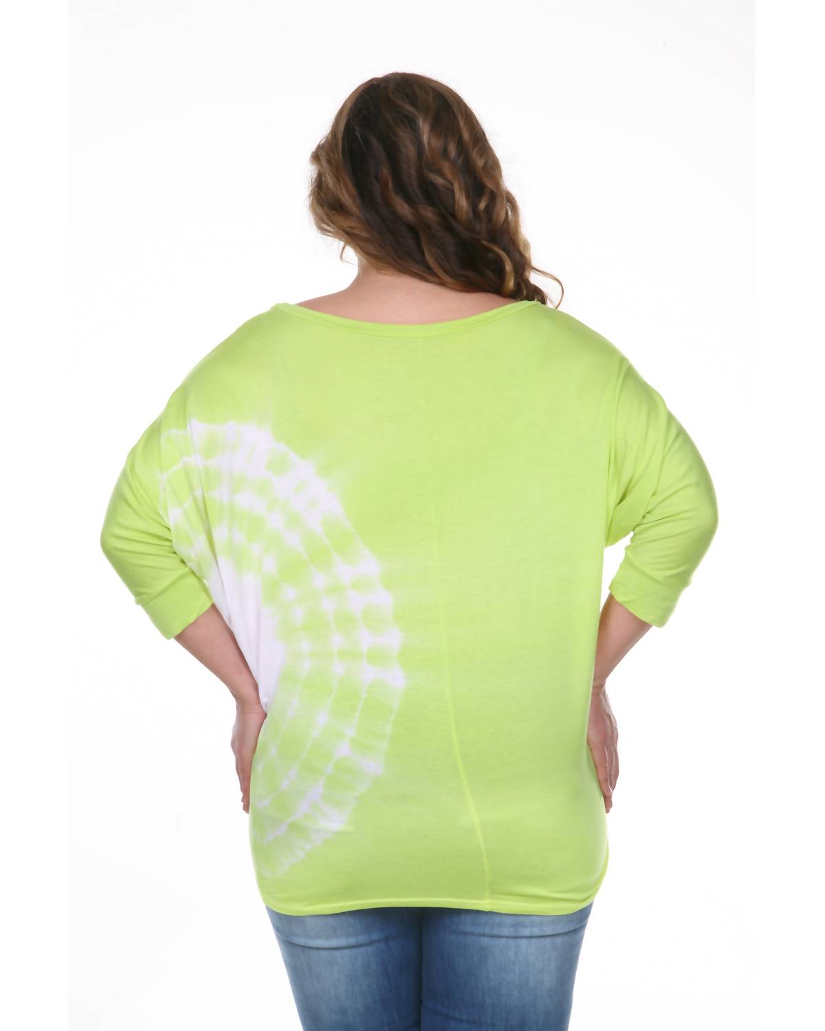 White Mark - Tie Dye Tunic Top - Plus