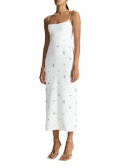 A.L.C. - Alana Crystal Embellished Midi Dress