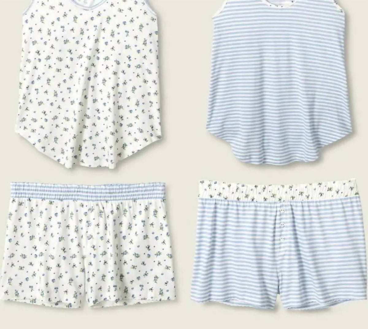 Pj Salvage - Blue dream mix and match set