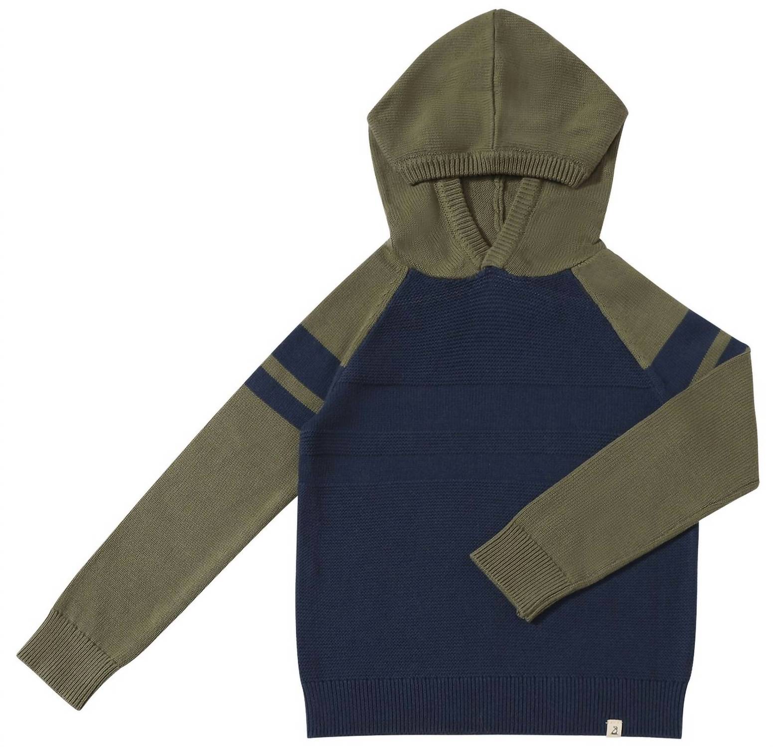 Me & Henry - Boys Pedro Striped Hooded Sweater