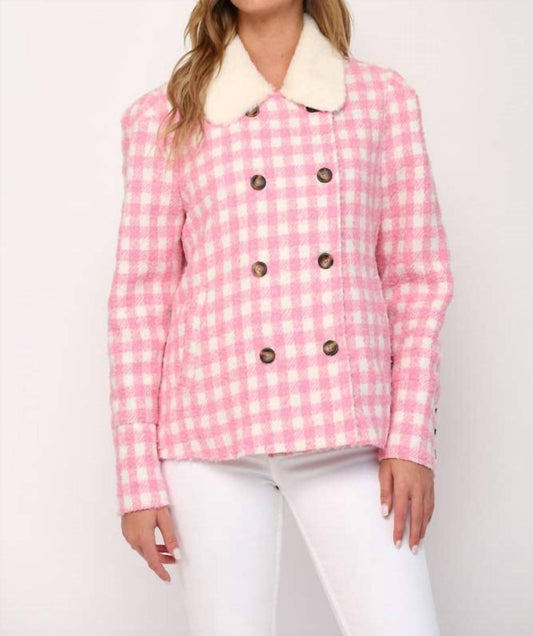 Fate - Upper East Side Shearling Collar Coat