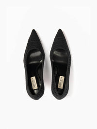 Arteana Women's Trieste 75 Pump in black - women's heels - detail view