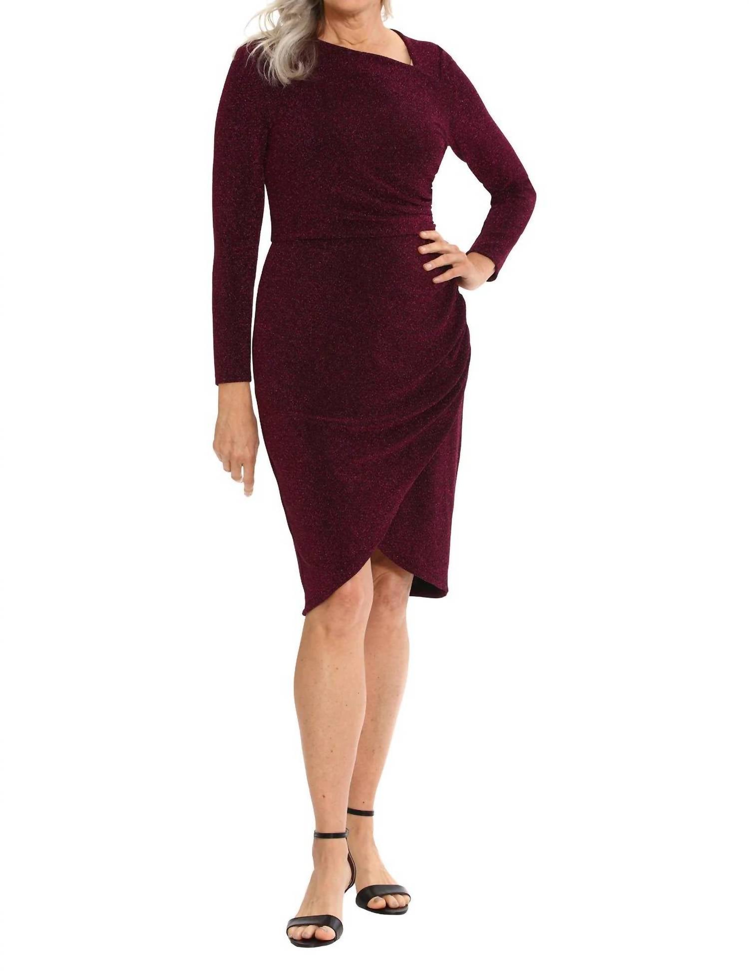 For Maggy London Dovana Lurex Dress