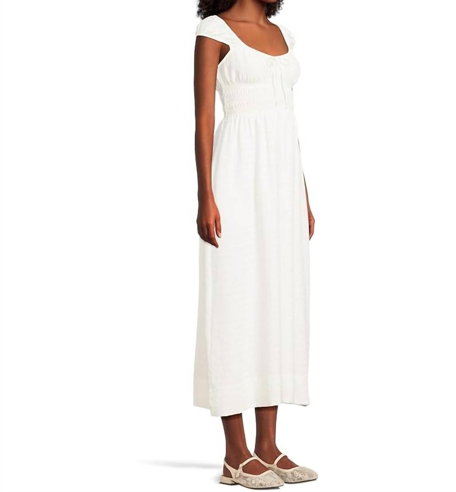 Show Me Your Mumu Laura Dress in white - women's dress - detail view