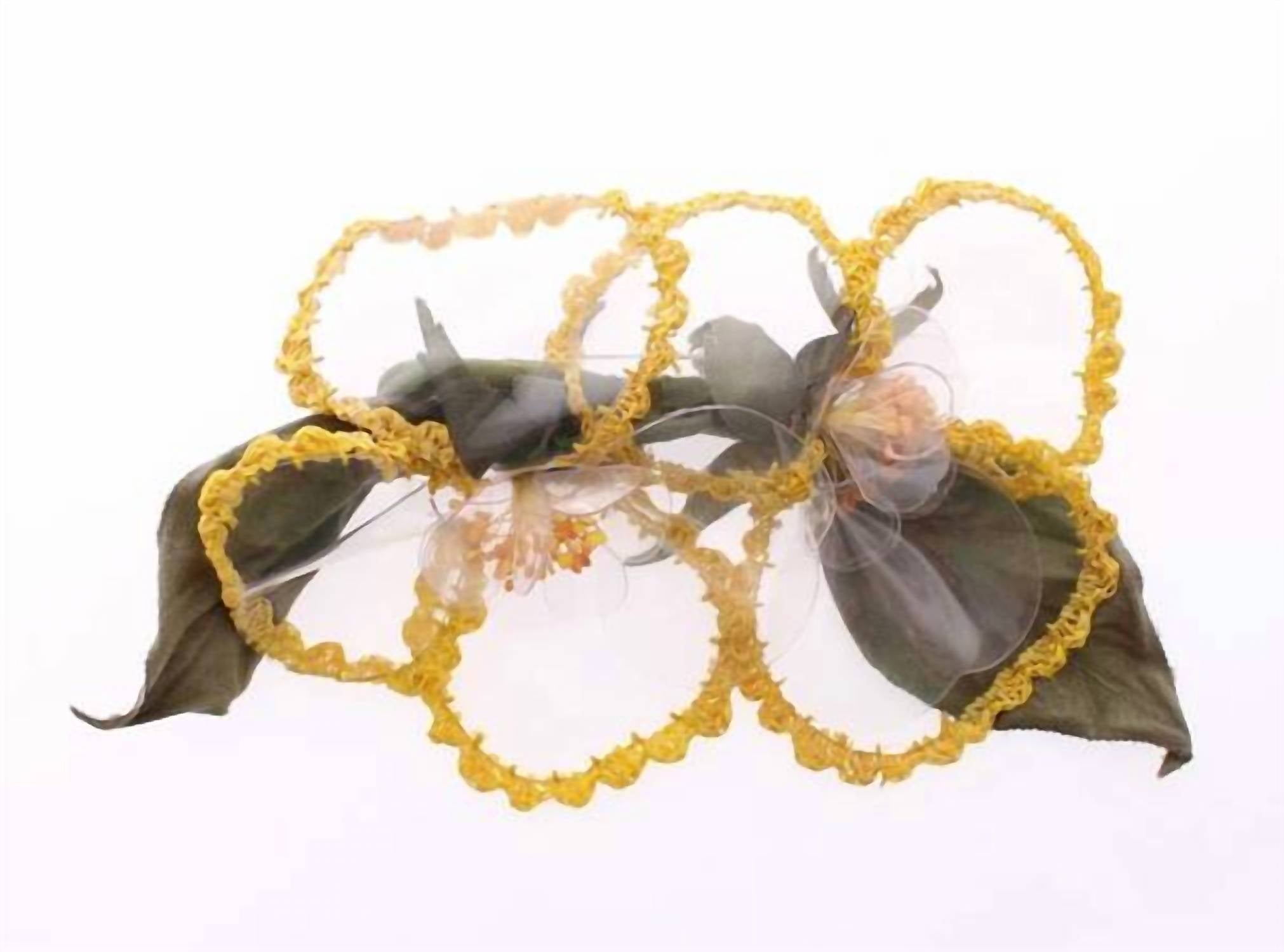 Dolce & Gabbana - Floral Transparent Handmade Brooch