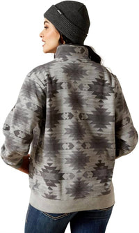 ARIAT Women's Sienna Zip Sweatshirt in mable - women's top - alternate view