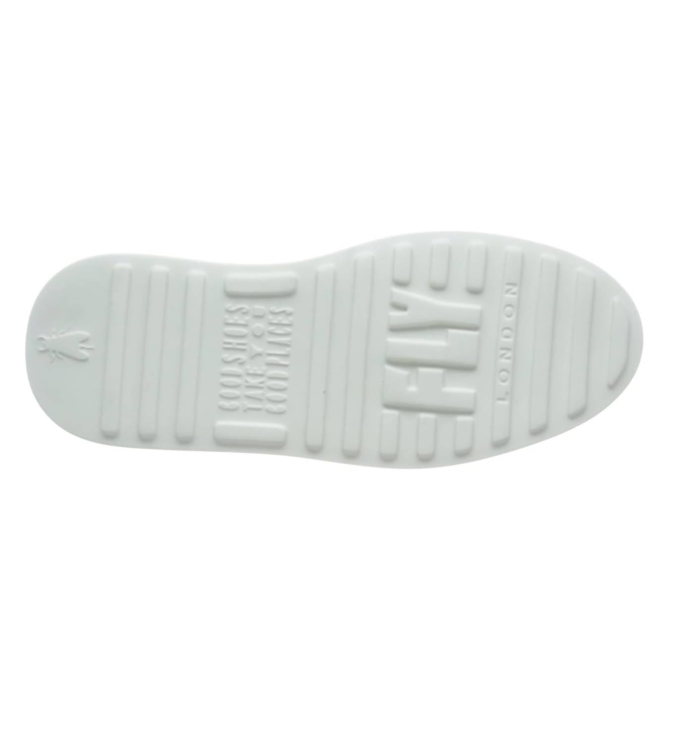 FLY LONDON Women's Delf Wedge Sneaker in black - women's sneaker - view 4