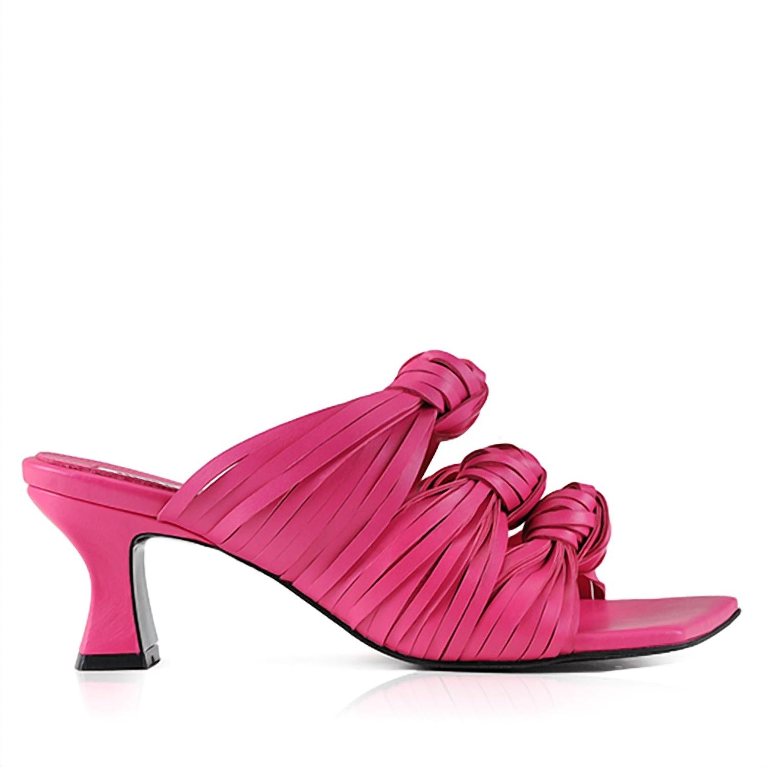 Knotted Fringe Sandals