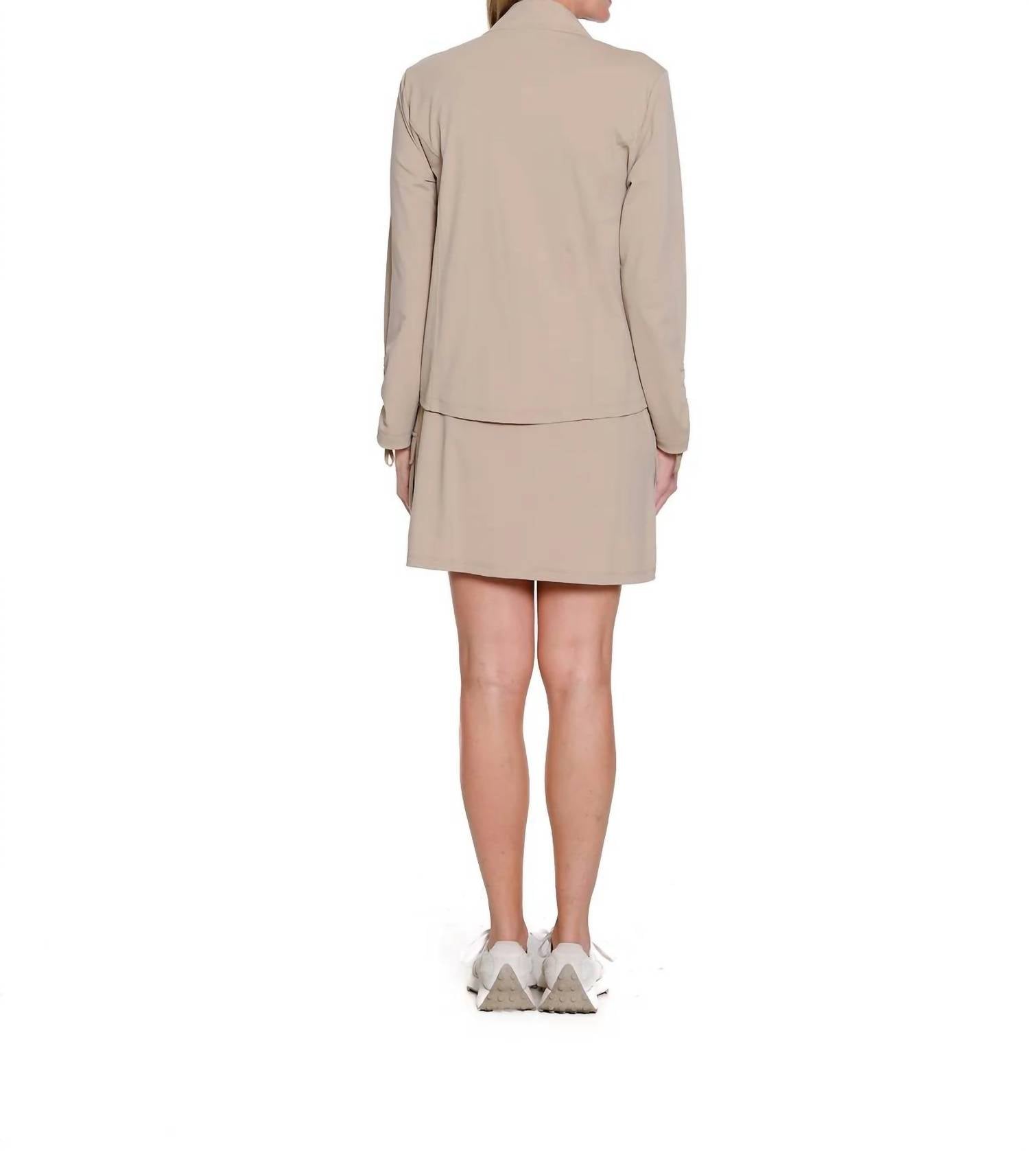 Multiples - Drawstring Pull-on Jersey Knit Skort