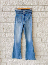 Veronica Beard - Beverly Loafer High Rise Skinny Jeans