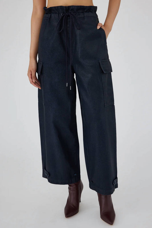 Moussy - ADELAIDE DENIM CARGO PANTS