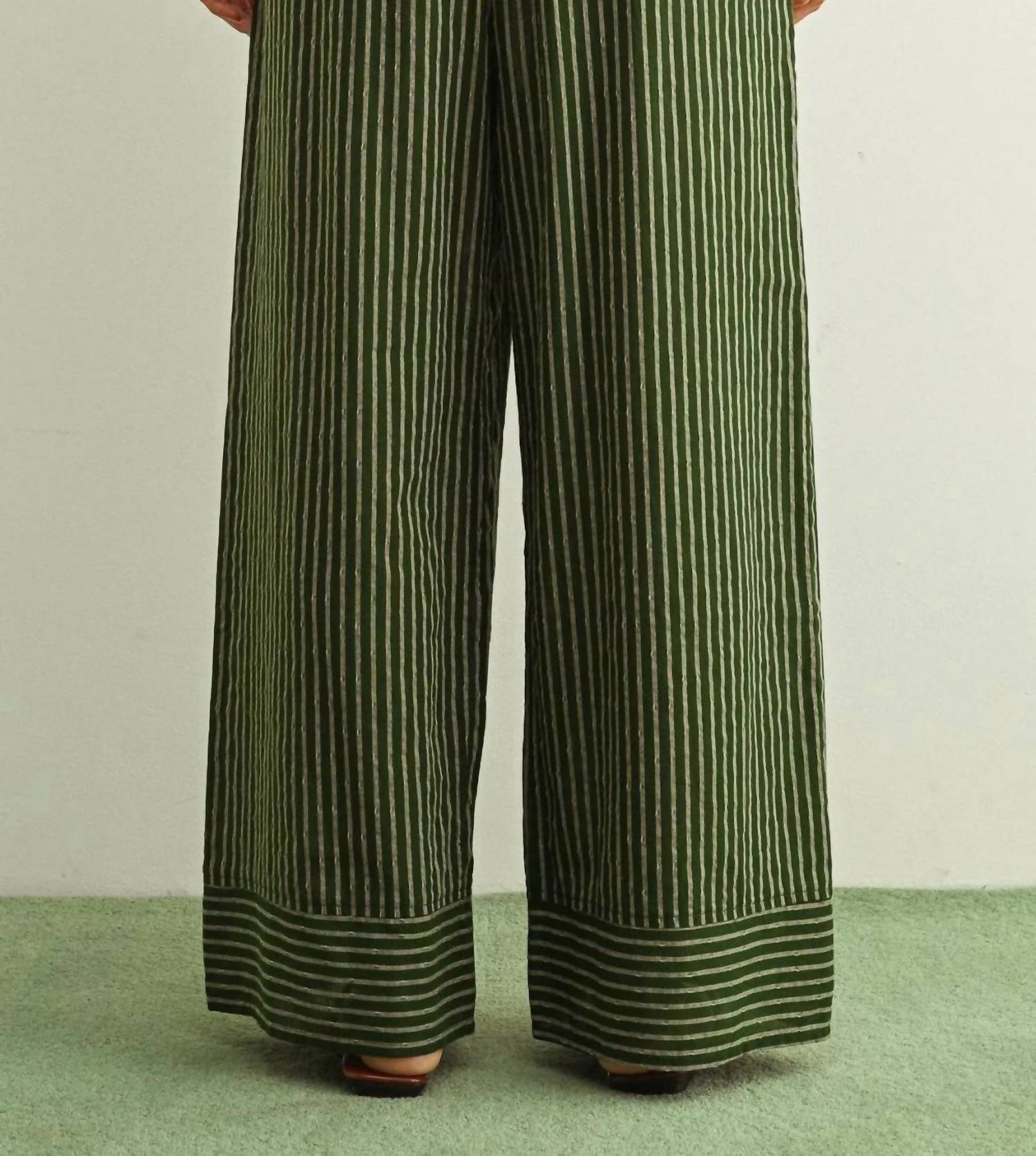 Miou Muse - Market Stripe Pants
