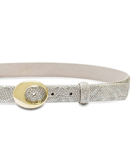 Laurel And Gold - Women's Luxe Metallic Belt